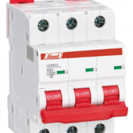 MCB HIMEL HDB9H63A3_3P(6~63A)10KA